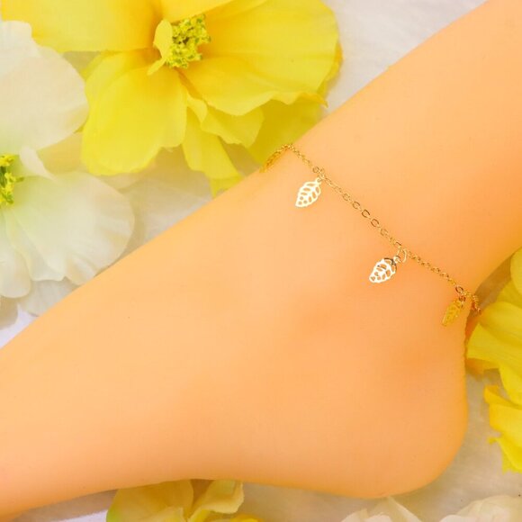 "Minimalist Anklet, Sleek & Modern Design, Women’s Fashion, YC110263-A - Picture 4 of 10